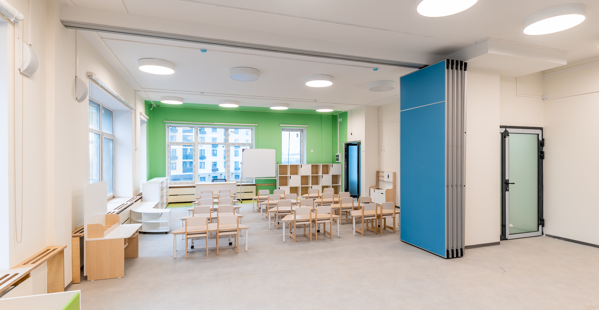 Фото проекта: Проект Nayada по установке раздвижных перегородок в детском саду «Лучи». Изображение № 13