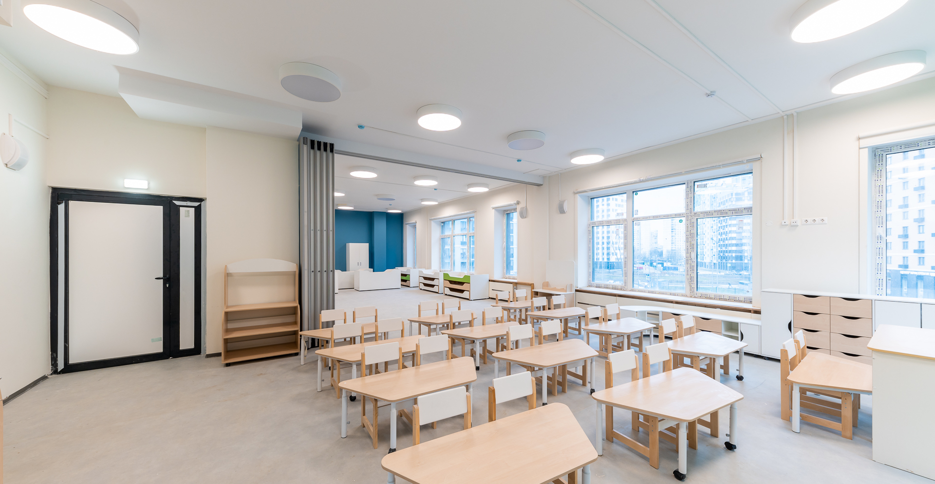 Фото проекта: Проект Nayada по установке раздвижных перегородок в детском саду «Лучи». Изображение № 8