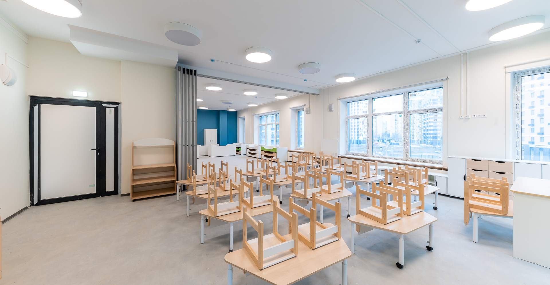 Фото проекта: Проект Nayada по установке раздвижных перегородок в детском саду «Лучи». Изображение № 16