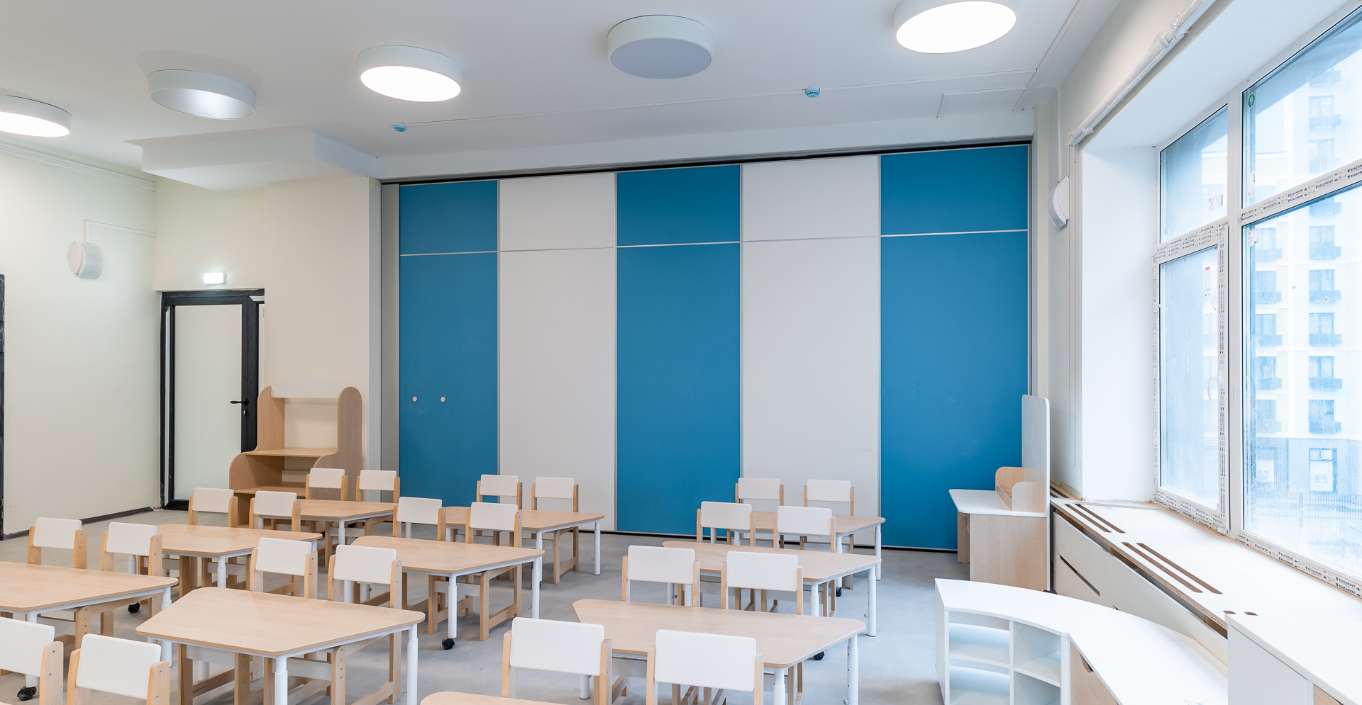 Фото проекта: Проект Nayada по установке раздвижных перегородок в детском саду «Лучи». Изображение № 7