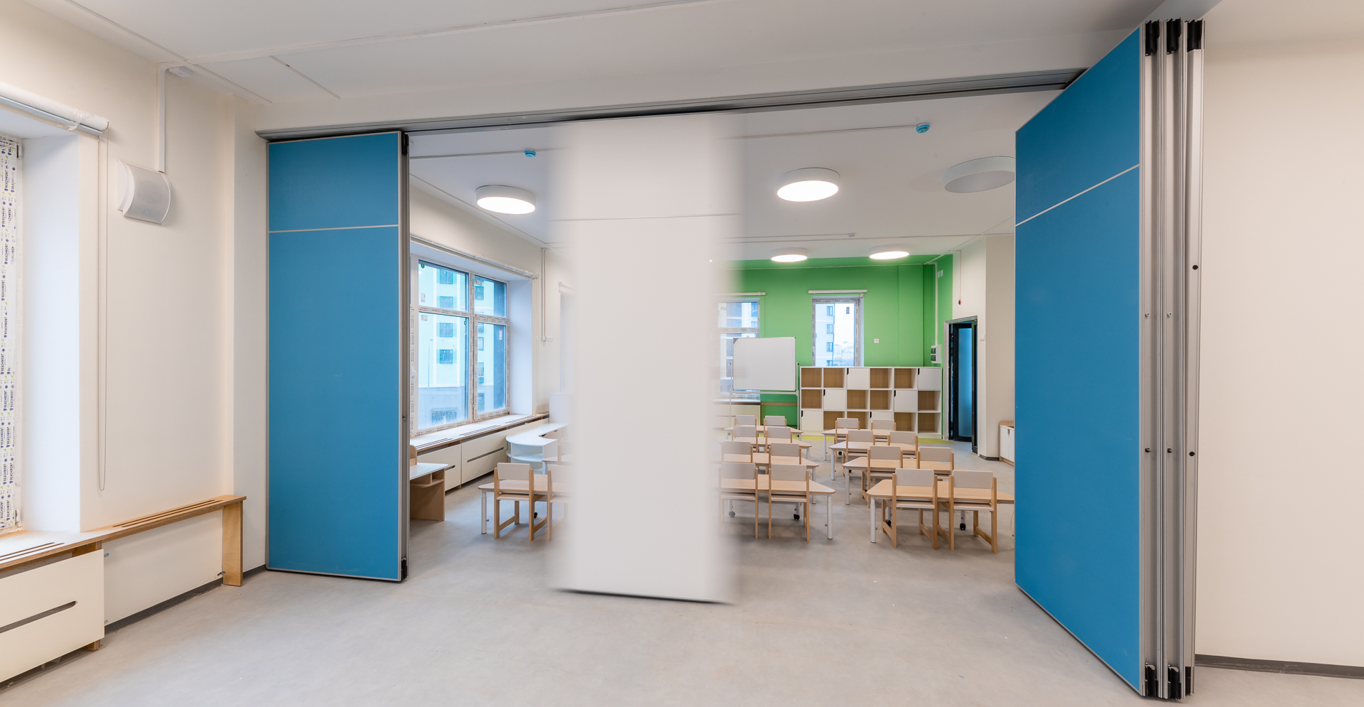 Фото проекта: Проект Nayada по установке раздвижных перегородок в детском саду «Лучи». Изображение № 6