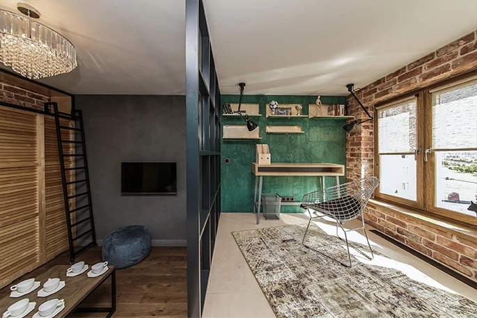 Перегородки для зонирования комнаты или квартиры