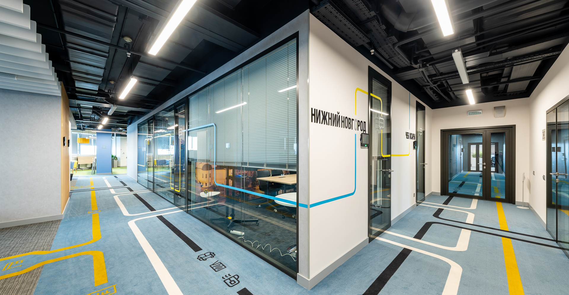 Фото проекта: Проект компании Nayada по установке систем перегородок в АО «ГНИВЦ». Изображение № 1